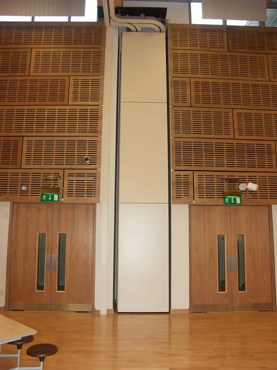 7 metre high wall installed in London school