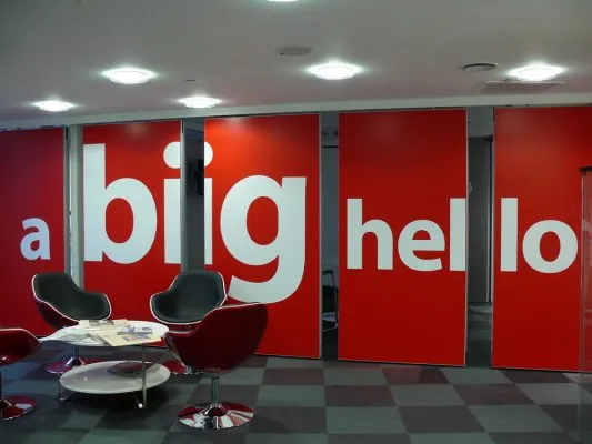 Printed Graphics Movable Wall